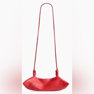 Altuzarra  Origami Mini Leather Crossbody Bag Red Retail $695